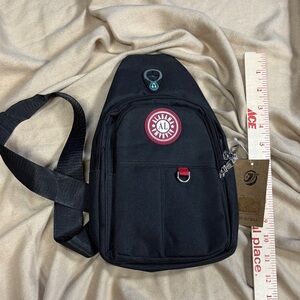 Black Men's or Women’s  Crossbody sling Bag Alabama football